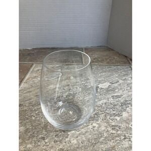 Stemless Wine Glass Clear Glass Dailyware 13 oz Capacity